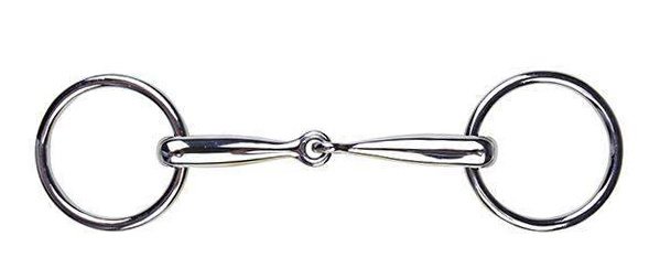 Mors pour Shetland , 12mm inox (45 mm/95 mm large)
