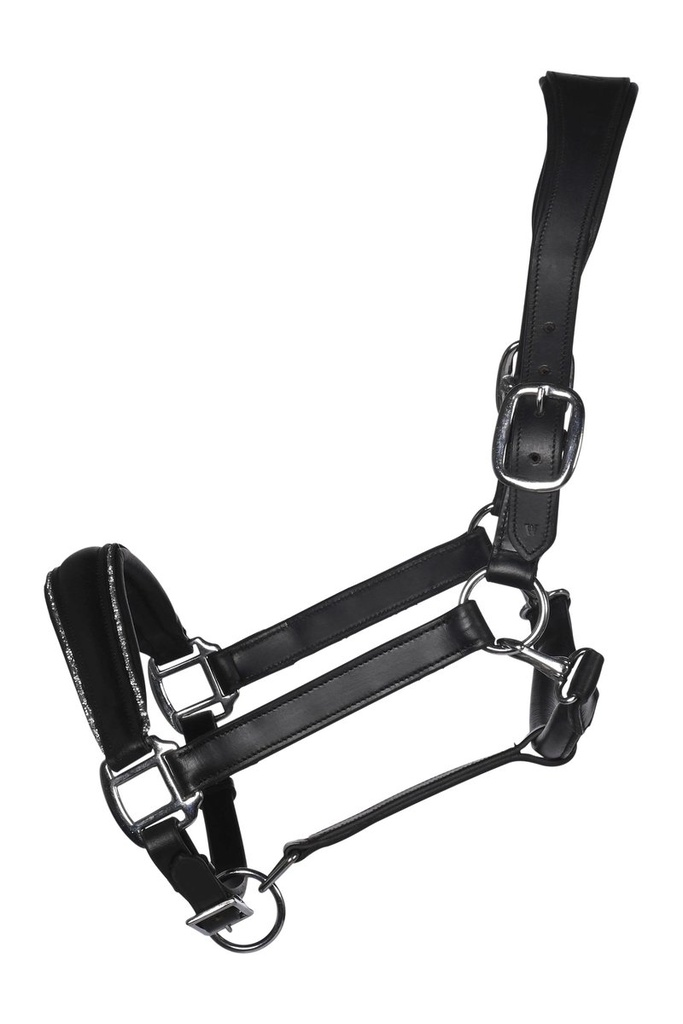 [156769171.0618] Licol en cuir -Glamour- (Poney)