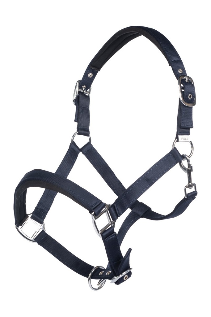 Head collar -Catherine- (Poney, Bleu foncé)