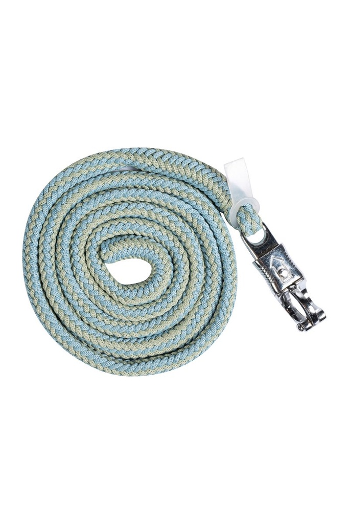 Lead rope -Catherine- with panic hook (Vert/bleu)