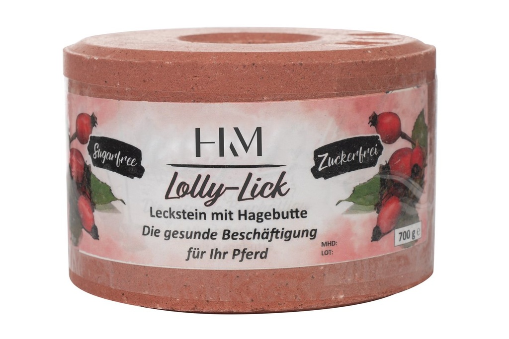 [152649960] Pierre a sel aromatisée -Lolly Lick- Églantie