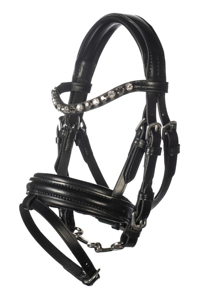 [1520991009100] Bridon cuir -Hobby Horsing