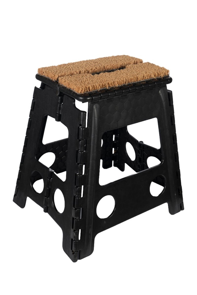 [155629100.0001] Tabouret pliant avec paillasson