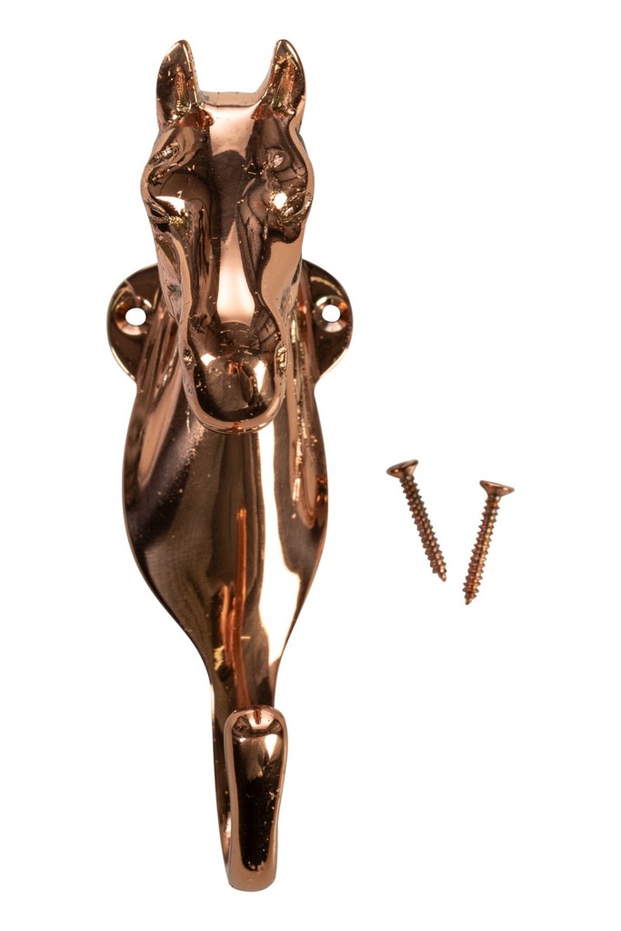 [152558198] Support pour tête de cheval en laiton (Cuivre)