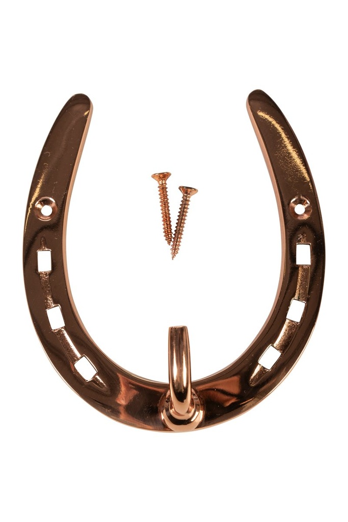 Horseshoe hook made of brass (Cuivre)