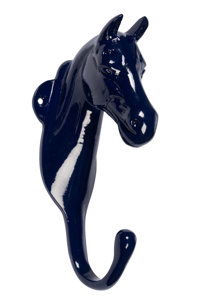 Support pour tête de cheval (Bleu foncé)