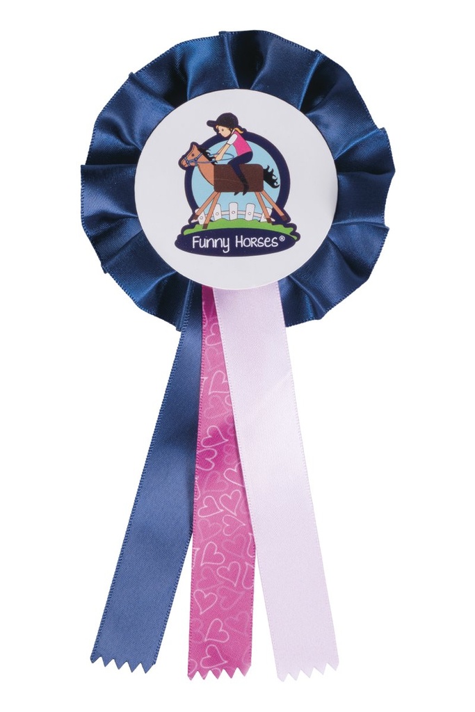 [137706900] Rosette de compétition -Funny Horses-