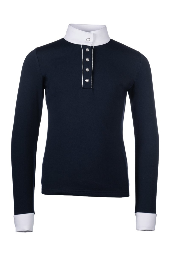 [149466900.0462] Polo de concours -Emilia Kids- (140, Bleu foncé)