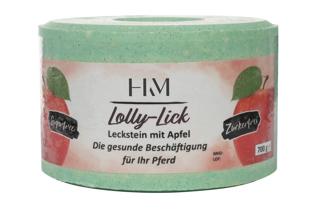 [152639955] Pierre a sel aromatisée -Lolly Lick- Pomme