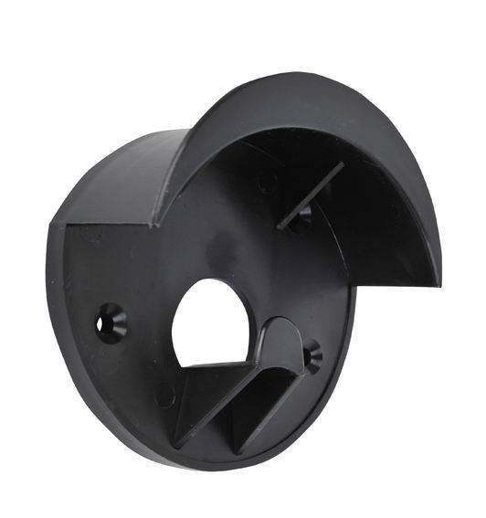 Porte-bridon en plastique