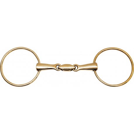 Filet 2 grands anneaux FEELING - Anatomic maillechort
