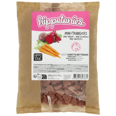 [713039200] Mini friandises HIPPOTONIES - Carotte/betterave