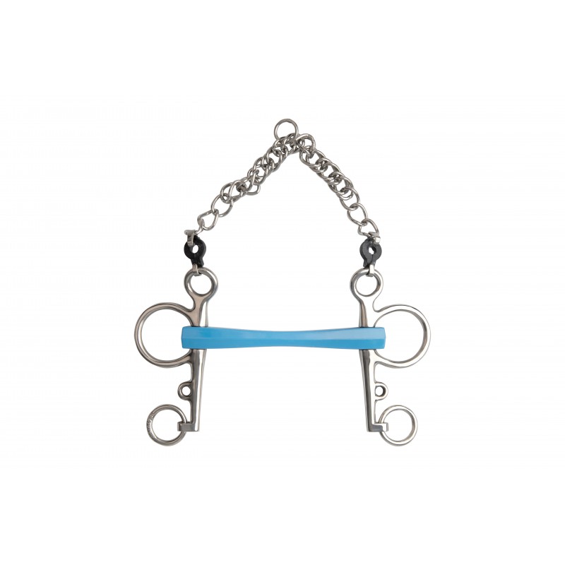 [590154130] Mors Pelham METALAB - Flexi droit, branches longues