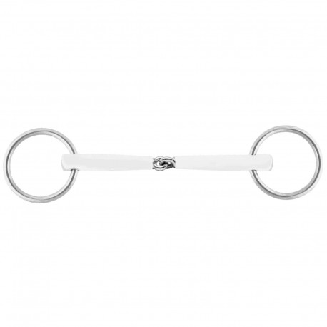 Mors de bride NATHE simple brisure, 15 mm