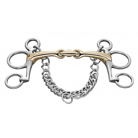 Mors Pelham SPRENGER "Dynamic RS" double brisure