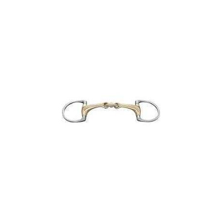 Mors olive double brisure anneaux en D SPRENGER "Dynamic RS"