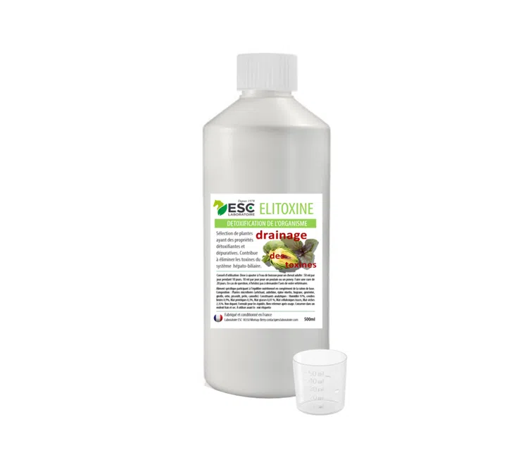 ELITOXINE – Détox drainage cheval – Complément liquide à base de plantes