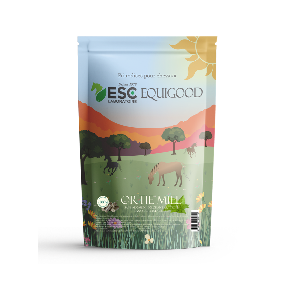 EQUIGOOD ORTIE MIEL – Friandises pour chevaux
