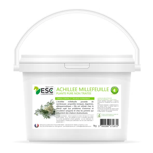 ACHILLEA MILLEFEUILLE – Hormonal disorders et cheval digestive comfort – Pure plant