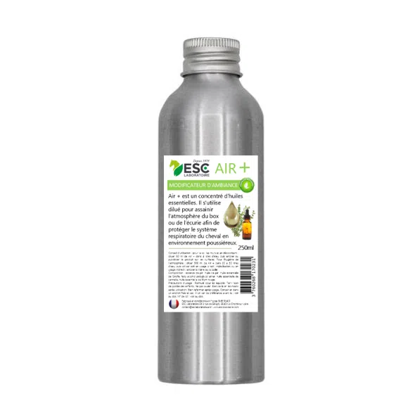 AIR+ assainisseur d'ambiance d'écurie – huiles essentielles concentrées