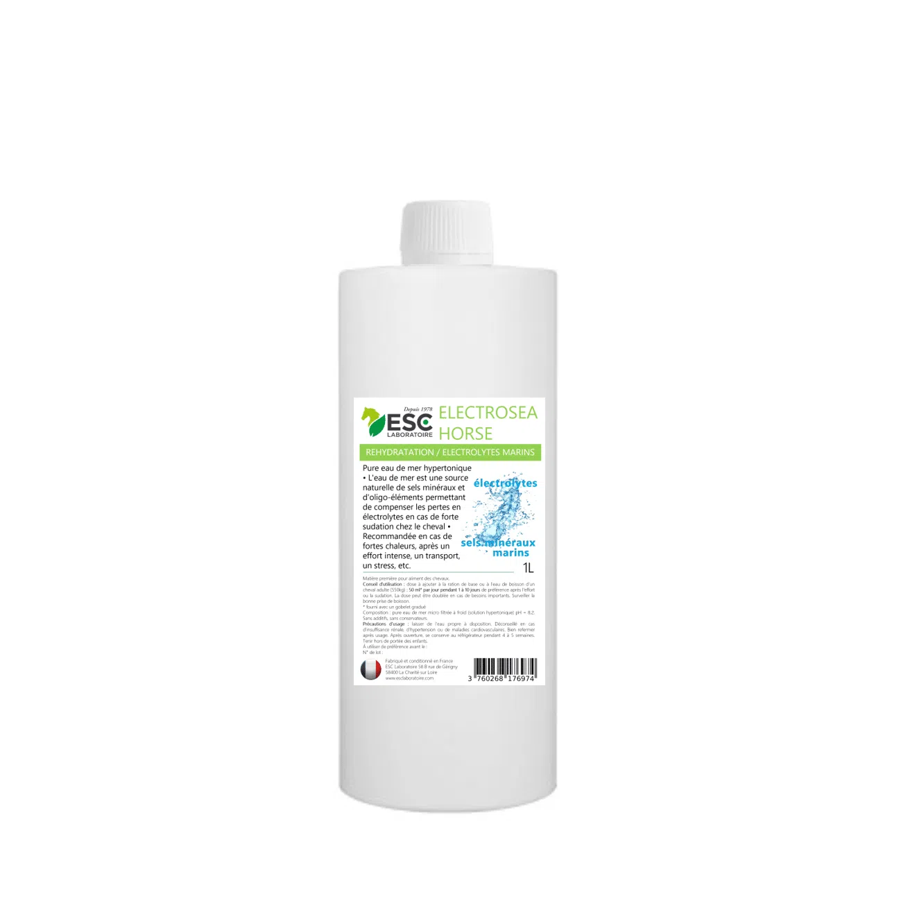 ELECTROSEA cheval – Réhydratation électrolytes marins
