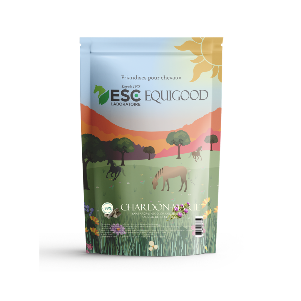 EQUIGOOD FLAX/MILK THISTLE – Friandises pour chevaux