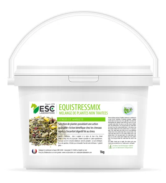 EQUISTRESSMIX – Stress et anxiété du cheval – Mélange de plantes
