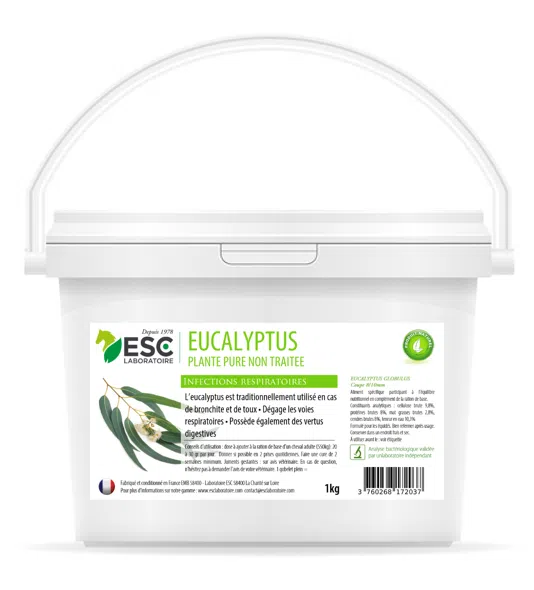 EUCALYPTUS – Respiration du cheval – plante pure