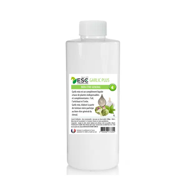 GARLIC PLUS – Garlic Artichoke Nettle – Cheval well-being