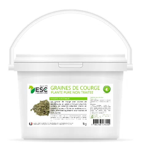 GRAINES DE COURGE – Parasites intestinaux du cheval