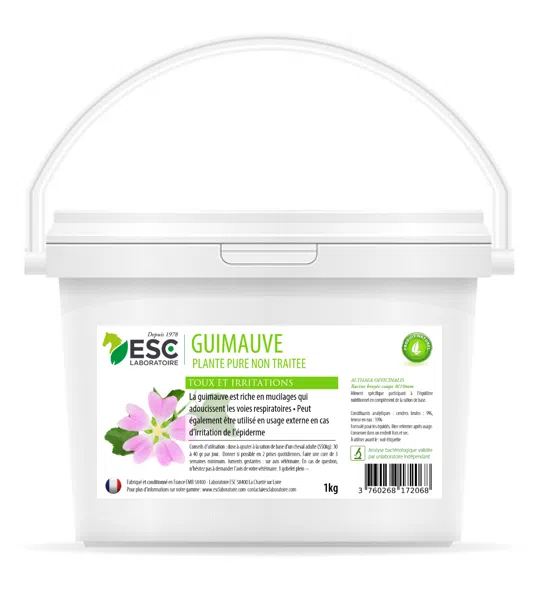MARSHMALLOW – Respiratory tract et sensitive cheval stomach – Pure plant