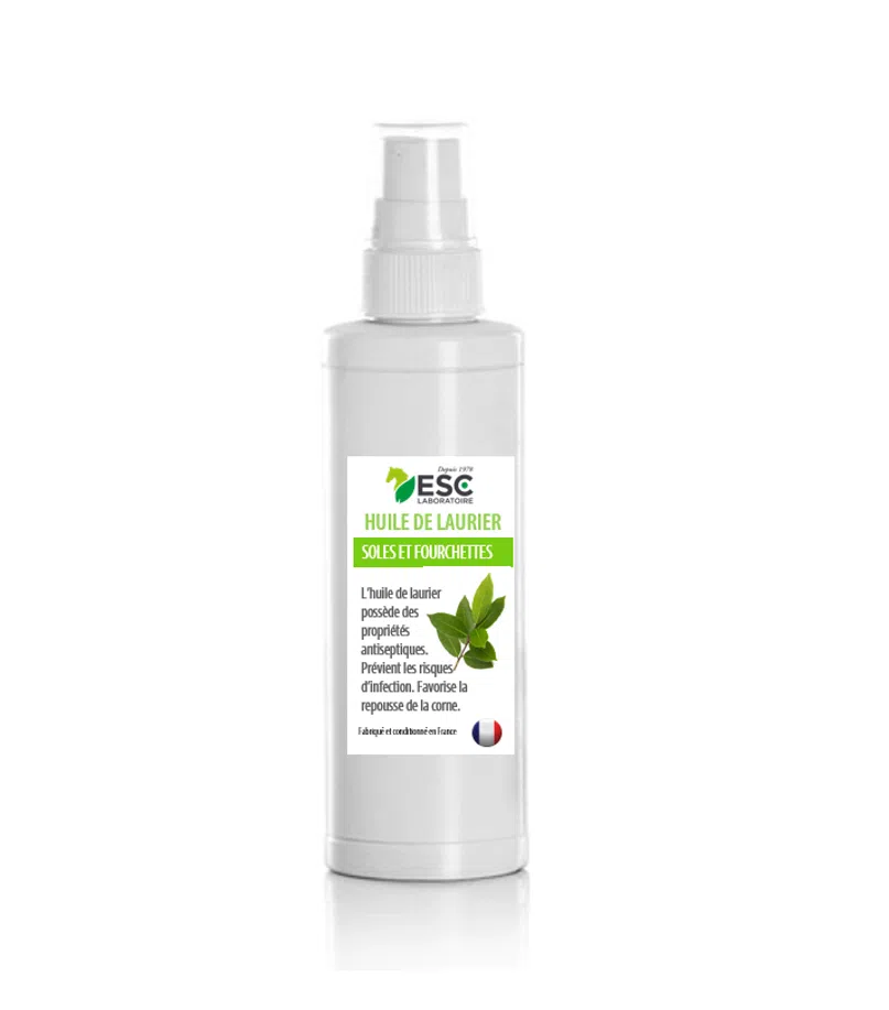 LAUREL OIL – Corne, sabots et fourchettes du cheval – Nettoie et nourrit