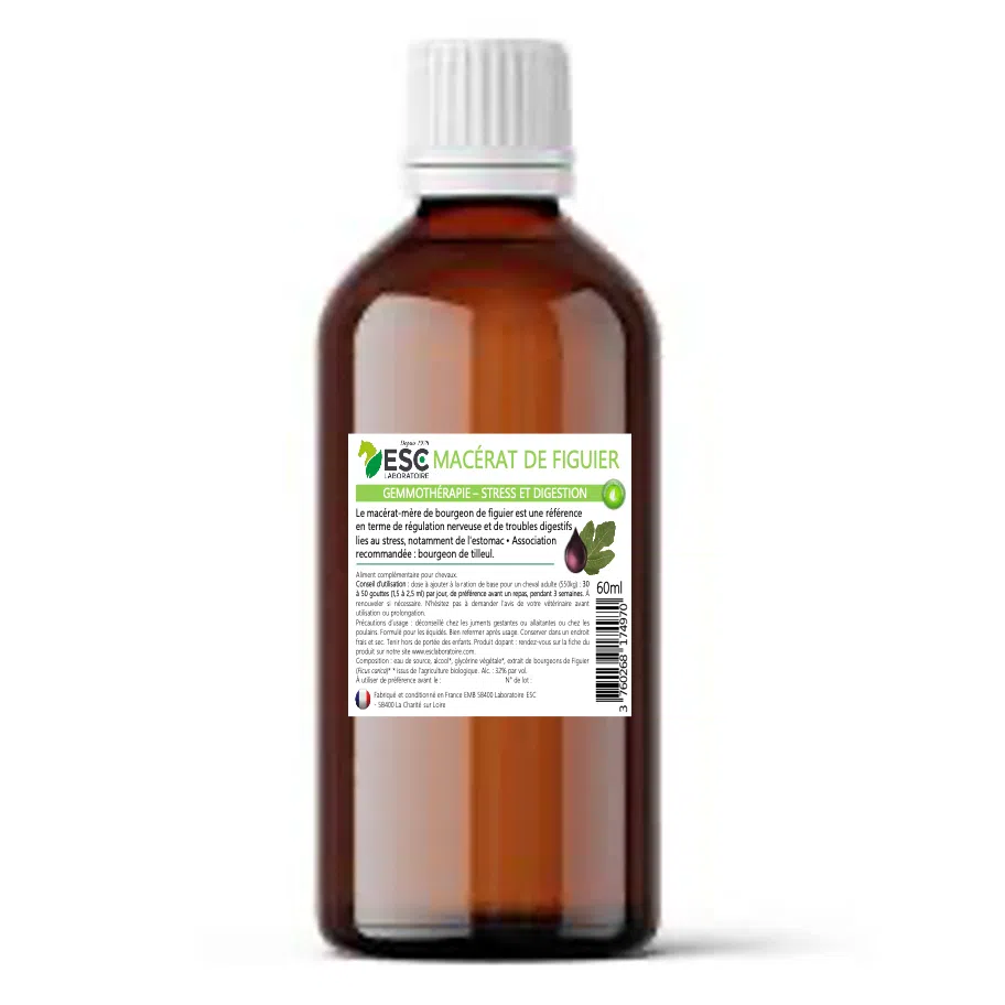 FIG TREE BUD MACERATE – Gemmothérapie du cheval – Stress et troubles digestifs