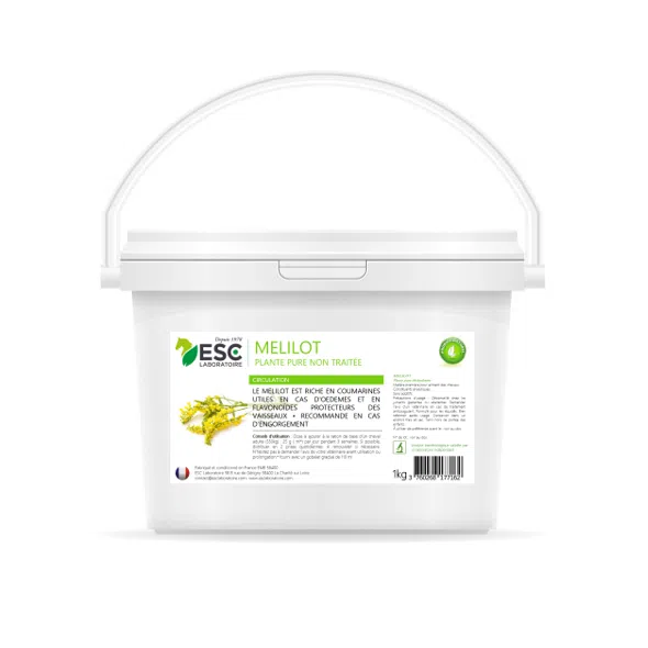 MÉLILOT – Circulation du cheval – Plante pure