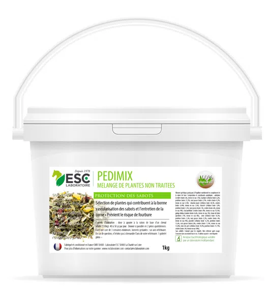 PEDIMIX – Circulation sanguine du sabot du cheval – Mélange de plantes