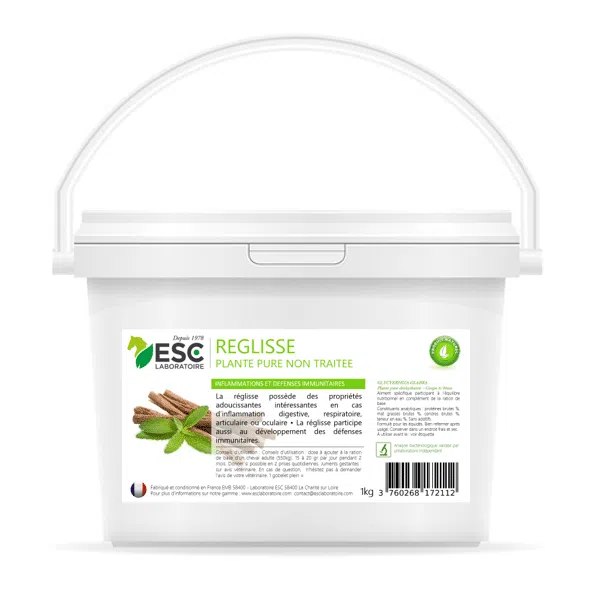 LICORICE – Estomac et respiration du cheval – Plante pure