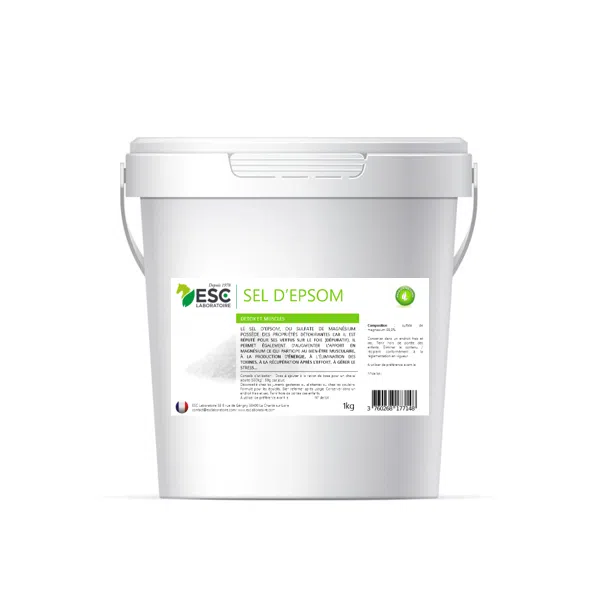 EPSOM SALT Magnesium sulfate Cheval – Stimulation de transit et muscle relaxation