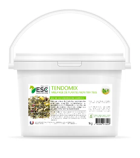 TENDOMIX MÉLANGE DE PLANTES – Support pour tendons et ligaments du cheval