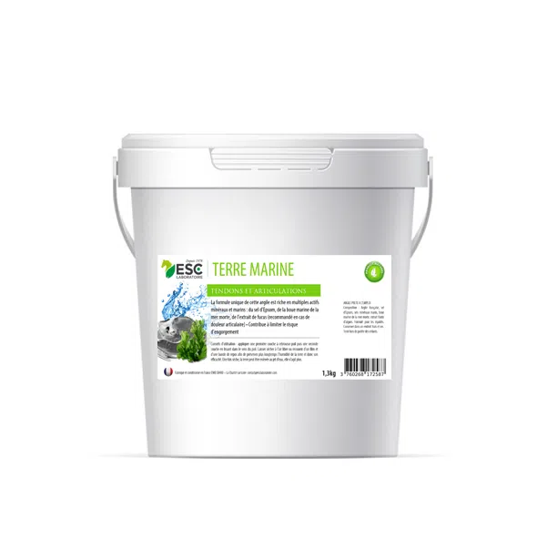 ARGILE MARINE – Argile pour cheval enrichie en minéraux marins – Prête à l'emploi