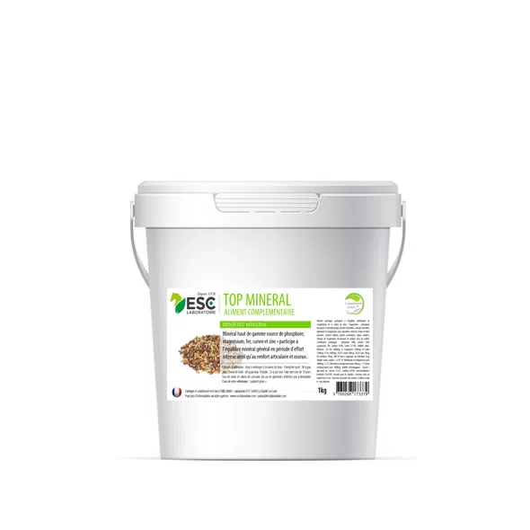 TOP MINERAL – Renfort vitaminique et minéral cheval – Fatigue et effort intense