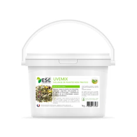 UVEMIX – Protection oculaire du cheval – Mélange de plantes