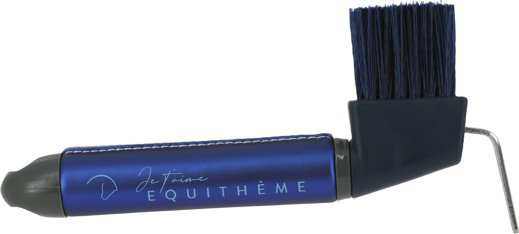 [311049002] Cure-pieds Je t'aime EQUITHÈME (Noir/Bleu clair)