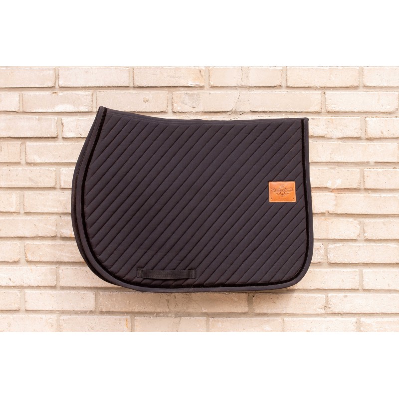 [204777002] Tapis Diagonal PADDOCK (noir)