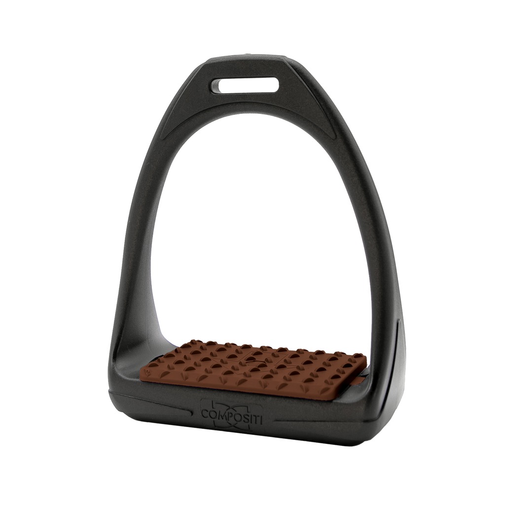 [940530002] Étriers enfant COMPOSITI - Soft Reflex (Chocolat/Noir)