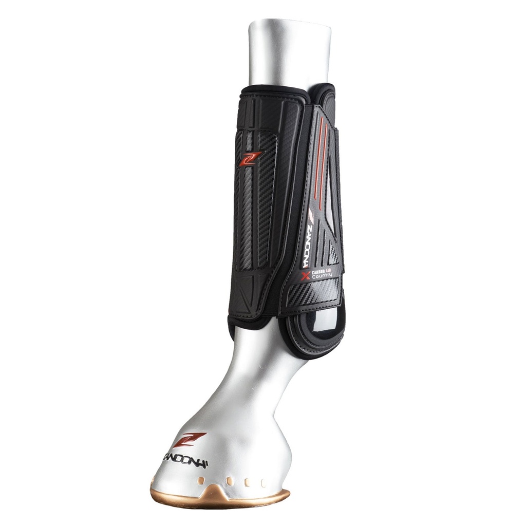 Guêtres de cross Zandona Carbon Air X-Country postérieures - Noir L