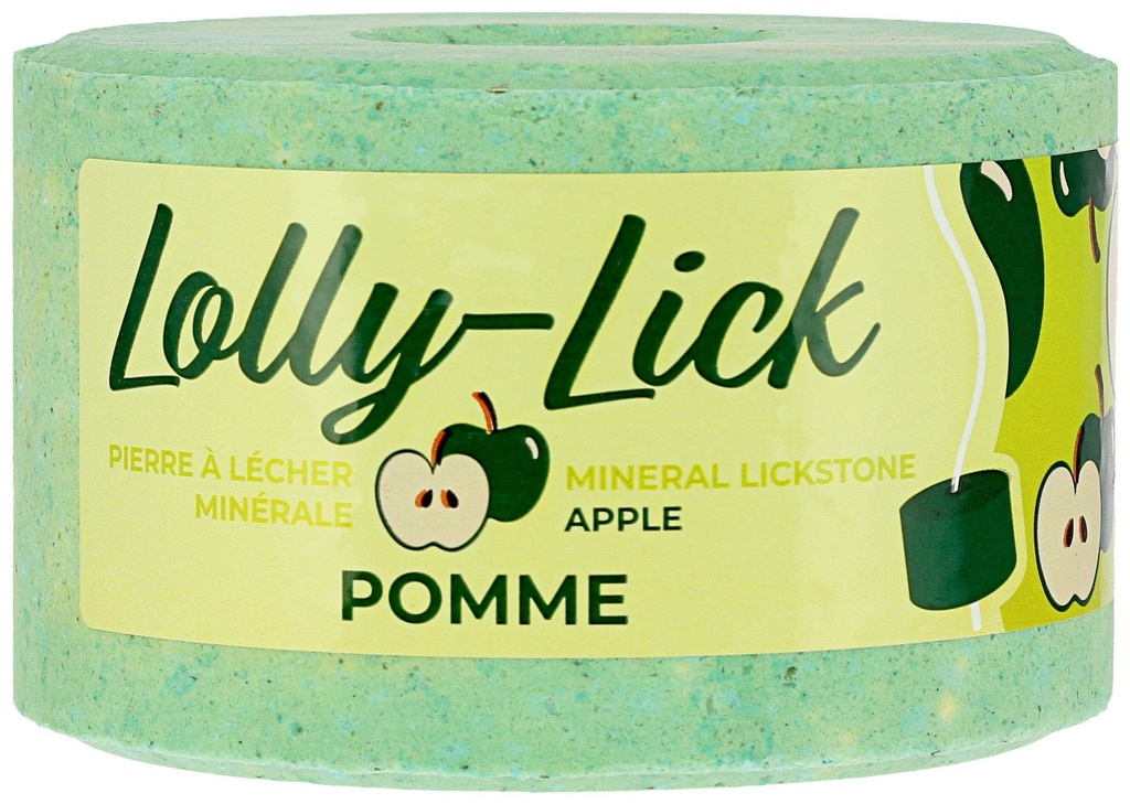 Pierre à sel HIPPOTONIC - LOLLY-LICK (Pomme)
