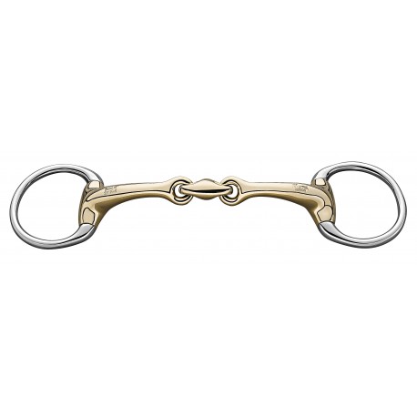 Mors à olives de bride SPRENGER - Dynamic RS double brisure (105 mm)