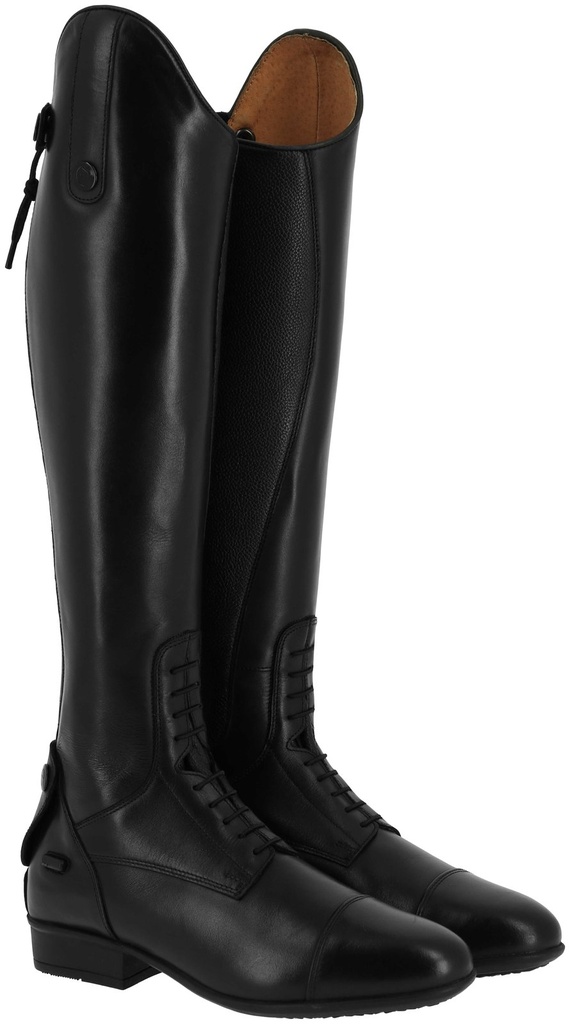 EQUITHÈME bottes en cuir à lacets (XS Standard, 36)