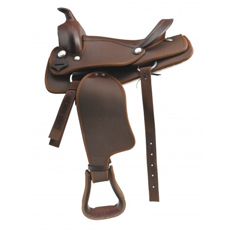 Selle western WESTRIDE synthétique (13 in)