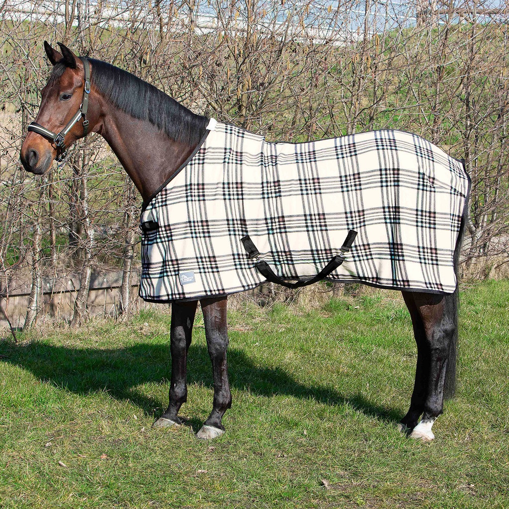 Couverture Fleece Check